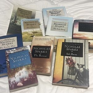 Nicholas Sparks Book lot
